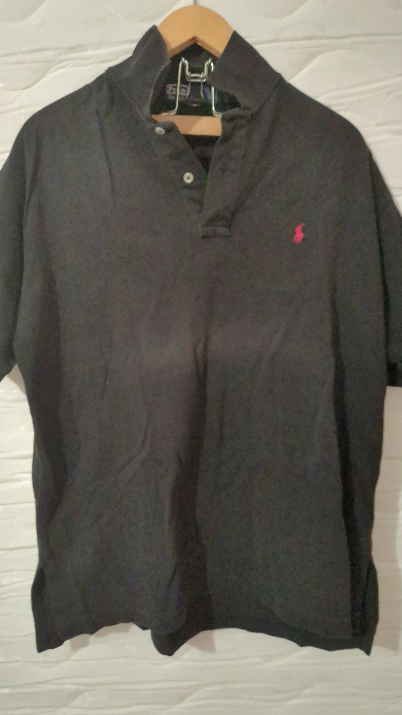 Polo homme Ralph Lauren noir taille M 